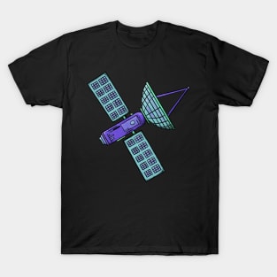 Outer Space Satellite T-Shirt